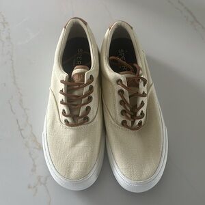 Men's Sperry, Striper II CVO Hemp Sneaker Size 11 Free Shipping
